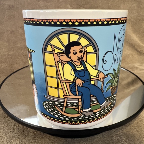 1991 Dixieland Music and Gifts Inc NEW ORLEANS Cup Mug Coffee Tea - Picture 2 of 8